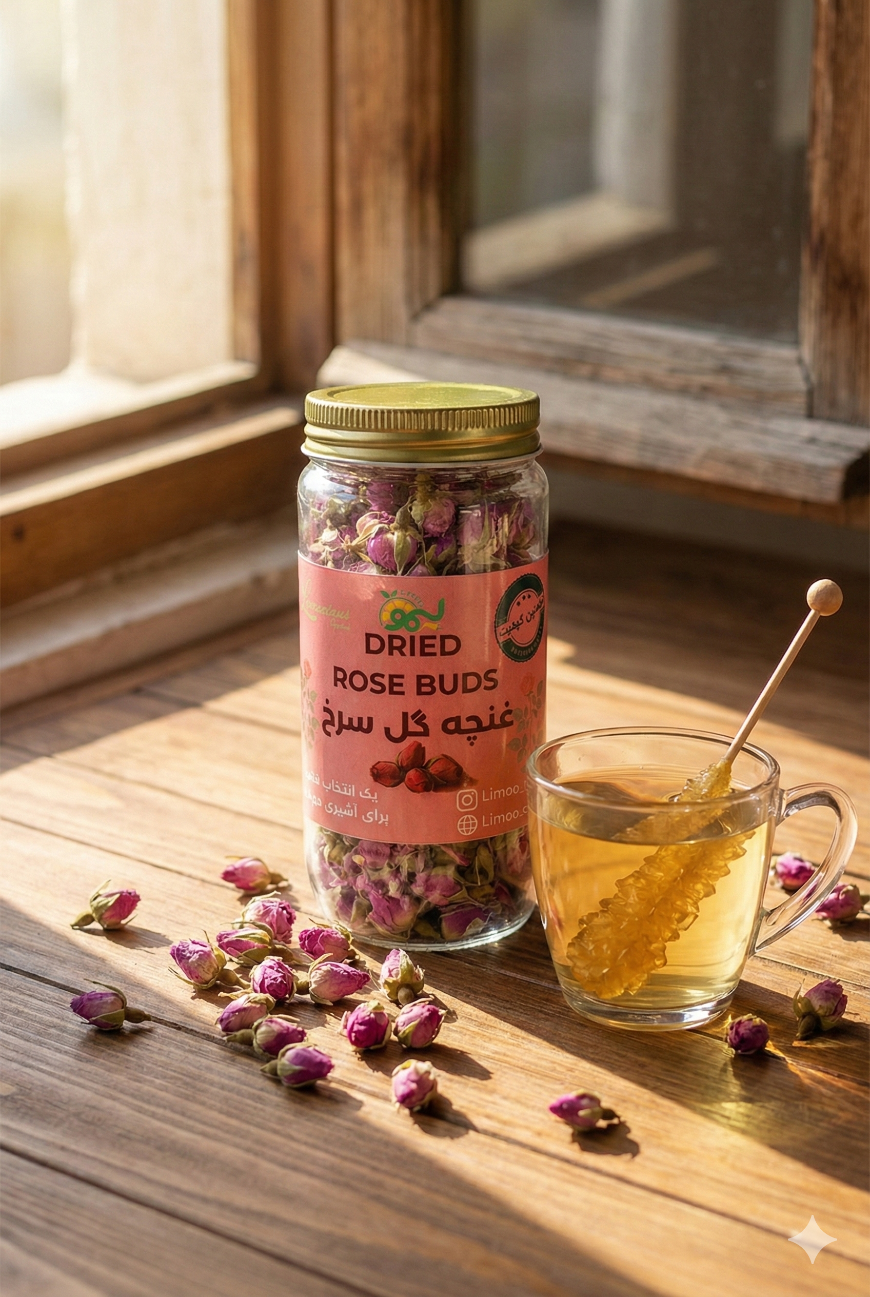 غنچه گل سرخ درجه یک