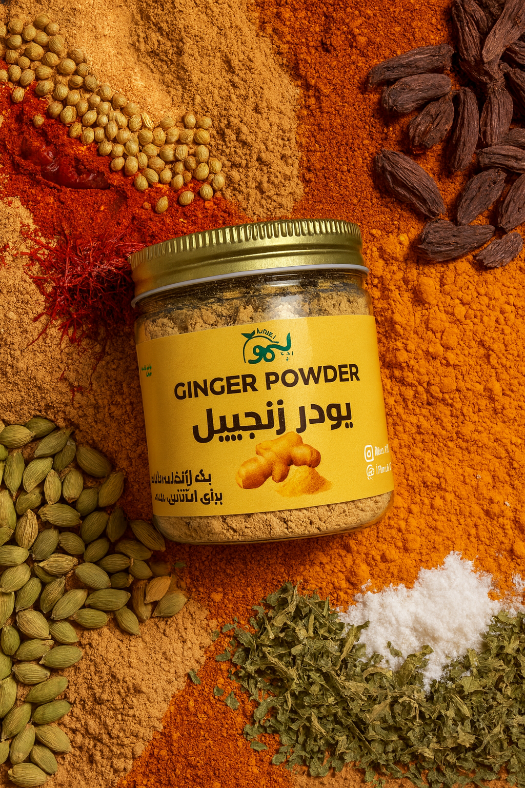 پودر زنجبیل خالص
