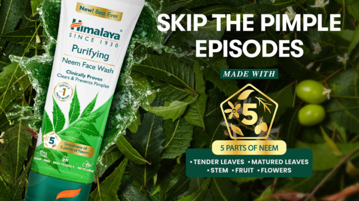 ژل شستشوی هیمالیا با عصاره نیمneem